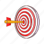 arrow, cartoon, dart, dartboard, goal, success, target 