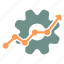optimization, growth, statistics, development, stats, accounting, setting, gear, full 