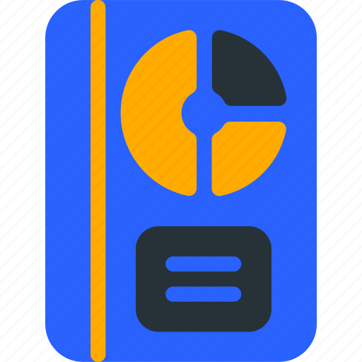 Analysis, analytic, book, graph, stat icon - Download on Iconfinder