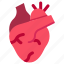 anatomy, heart, blood, pumping, organ, part, person, body, human 
