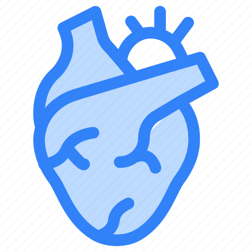 Anatomy, heart, blood, pumping, organ, part, person icon - Download on Iconfinder