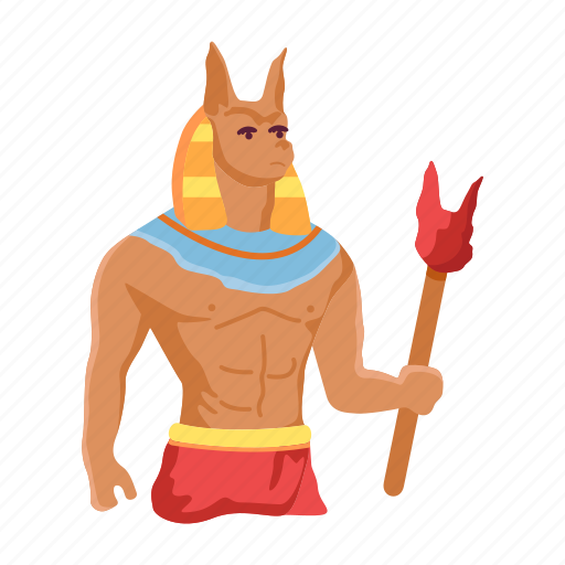 Anubis god, egyptian god, egyptian mythology, god avatar, ancient god icon - Download on Iconfinder