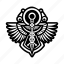 heka, symbol, magic, mystical, egyptian, sign 