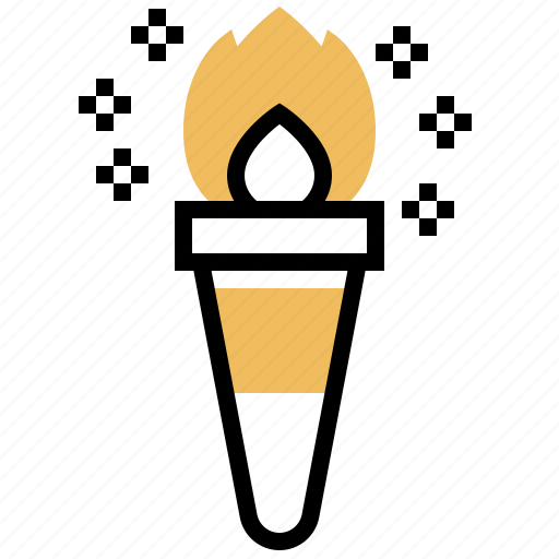 Ceremony, fire, flame, lighting, torch icon - Download on Iconfinder