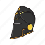 ancient, helmet, knight, melee, weapon 