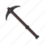 ancient, axe, melee, pick, weapon 