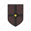ancient, melee, shield, weapon 