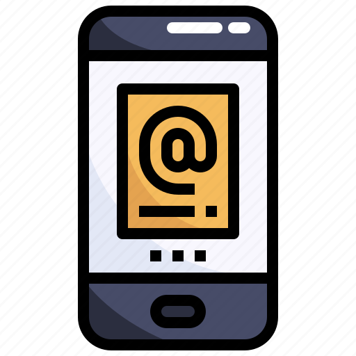 Email, letter, smartphone, envelope, communications icon - Download on Iconfinder