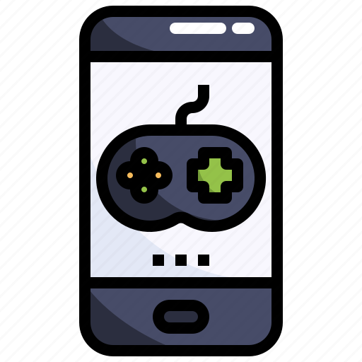 Game, video, smartphone, joystick, mobile, app icon - Download on Iconfinder