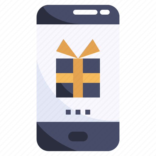 Gift, birthday, smartphoe, apps icon - Download on Iconfinder
