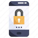 lock, password, smartphone, security