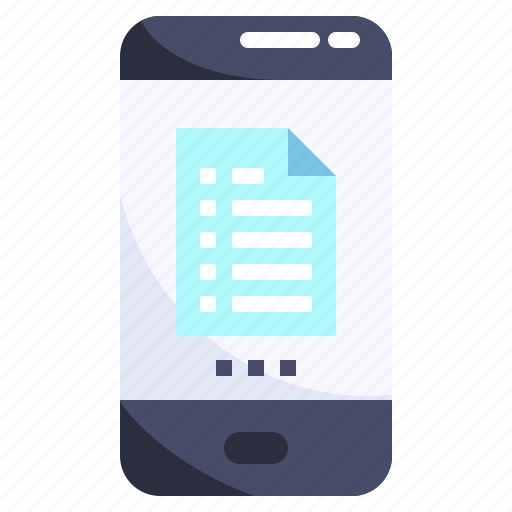 To, do, list, smartphone, ui, items, tasks icon - Download on Iconfinder