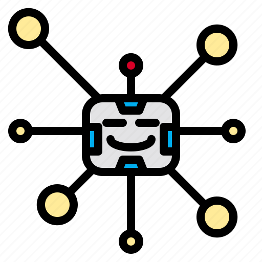 Business, employment, network, robot, social, suit, using icon - Download on Iconfinder