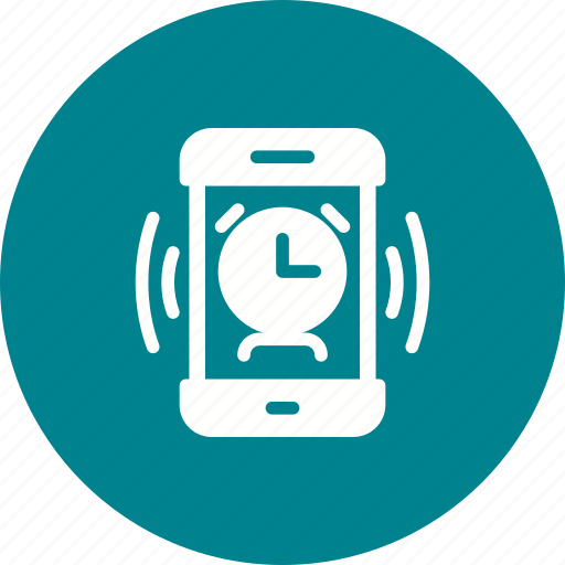 Alarm, clock, reminder, ring, smartphone, sound, time icon - Download on Iconfinder