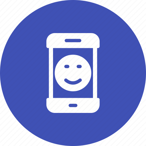 Beautiful, face, happy, phone, selfie, smartphone, snapchat icon - Download on Iconfinder