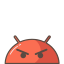 android, robot, upset, emoji, mood, angry 