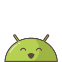 android, mobile, emoji, happy, smile