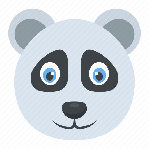 Animal, panda face, polar bear, wildlife, zoo icon - Download on Iconfinder