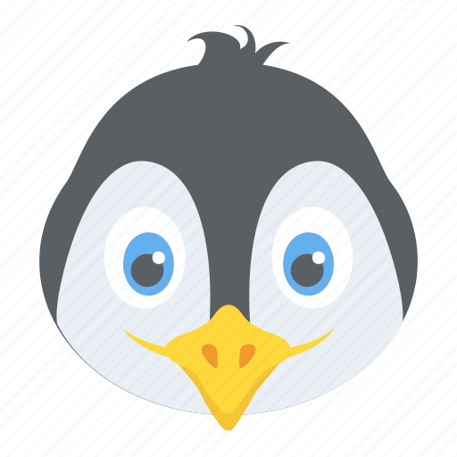 Animal, auk, emperor penguin, penguin face, puffin icon - Download on Iconfinder