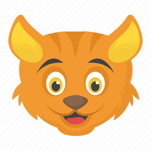 Animal, cartoon character, cub, lion face, wildlife icon - Download on  Iconfinder