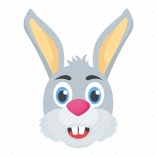 Animal, bunny, cony, hare head, rabbit face icon - Download on Iconfinder
