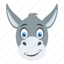 animal, ass, donkey, mule, okapi