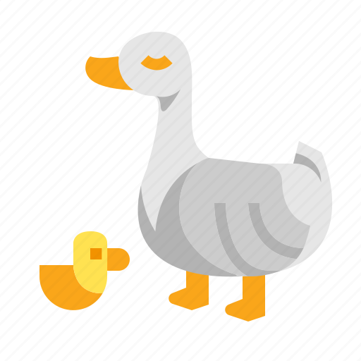 Duck, wildlife, zoo, animal icon - Download on Iconfinder