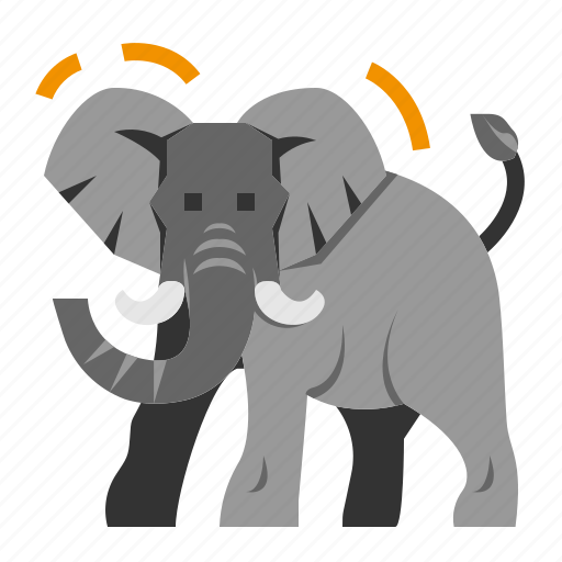 Elephant, wildlife, zoo, animal icon - Download on Iconfinder