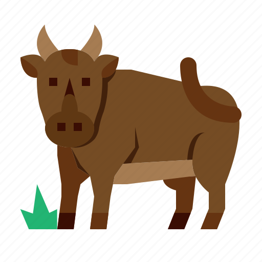 Ox, cow, zoo, animal icon - Download on Iconfinder