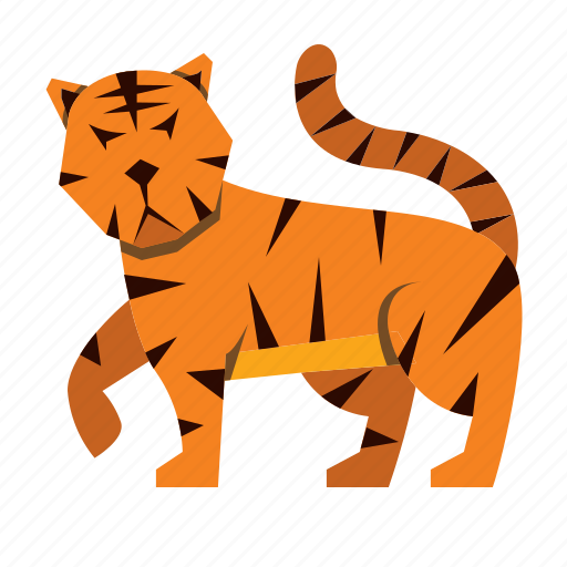 Tiger, wildlife, zoo, animal icon - Download on Iconfinder