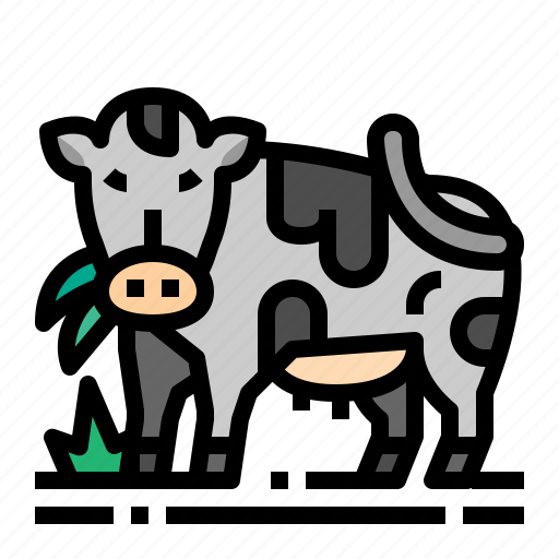Cow, wildlife, zoo, animal icon - Download on Iconfinder