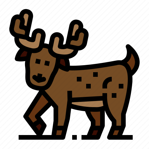 Deer, wildlife, zoo, animal icon - Download on Iconfinder
