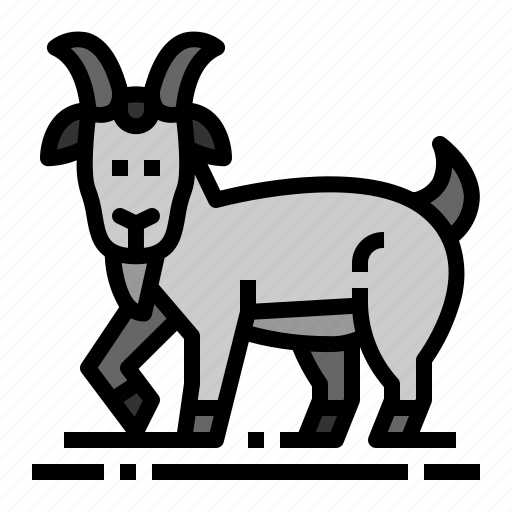 Goat, wildlife, zoo, animal icon - Download on Iconfinder