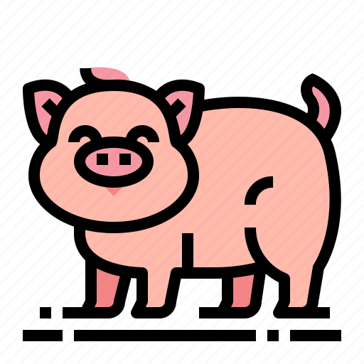 Pig, wildlife, zoo, animal icon - Download on Iconfinder