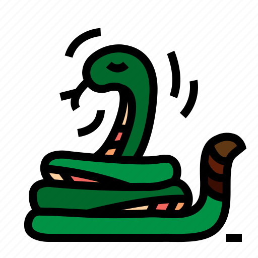 Snake, serpent, cobra, animal icon - Download on Iconfinder