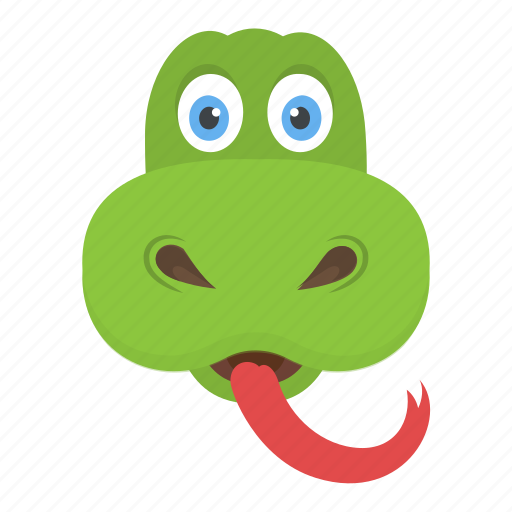 Dangerous animal, reptile, serpent head, snake face, viper icon - Download on Iconfinder