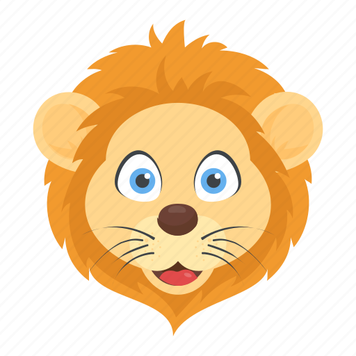 Animal, jungle king, lion, wild animal, zoo icon - Download on Iconfinder