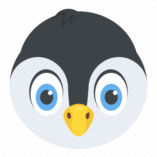 Animal, auk, emperor penguin, penguin face, puffin icon - Download on Iconfinder