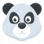 cartoon character, panda bear, panda face, wildlife, zoo animal 