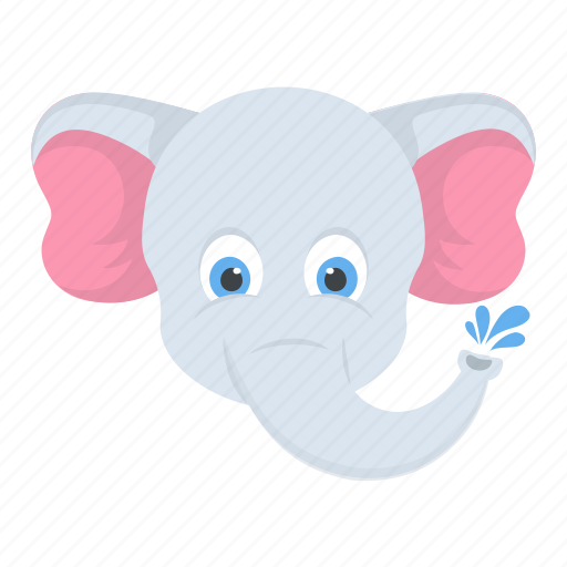 Baby elephant, mammal, safari animal, wildlife, zoo animal icon - Download on Iconfinder