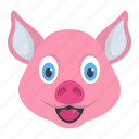 animal, boar, funny pig, mammal, tapir