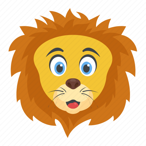 Animal, jungle king, lion, wild animal, zoo animal icon - Download on Iconfinder