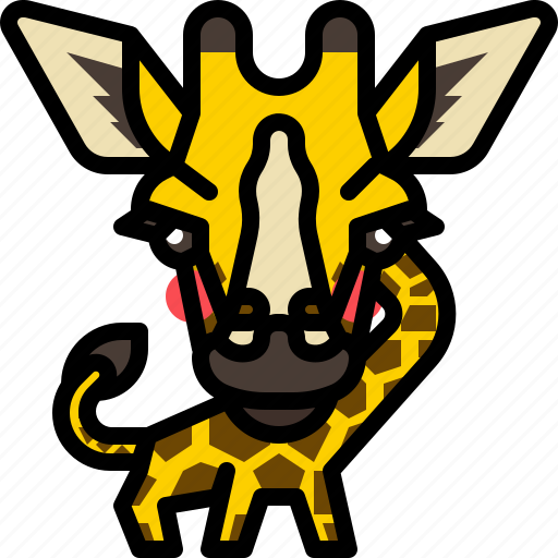 Africa, animal, giraffe, mammal, safari, wildlife icon - Download on Iconfinder