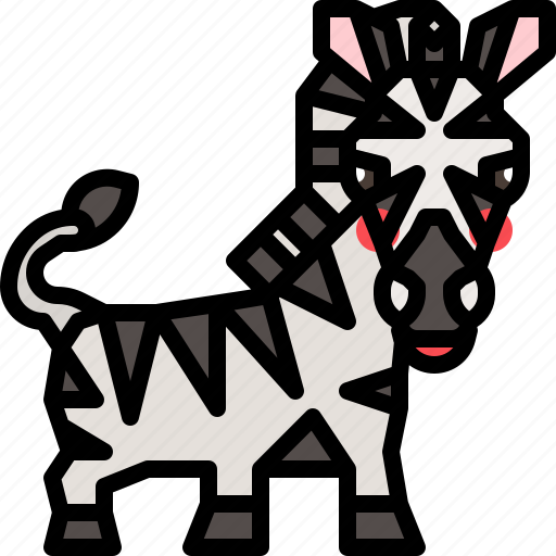 Animal, safari, wild, wildlife, zebra icon - Download on Iconfinder