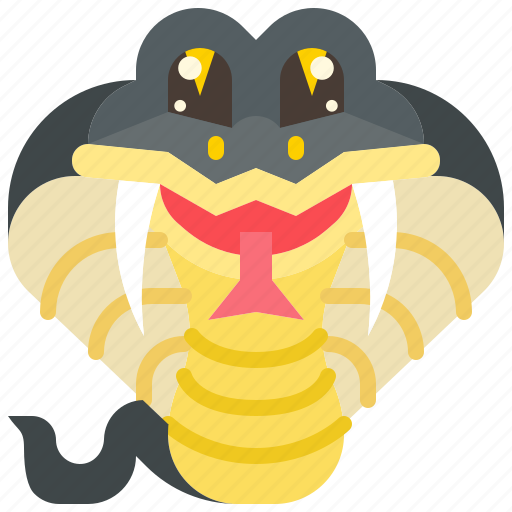 Animal, cobra, python, snake, wildlife icon - Download on Iconfinder