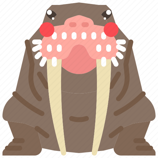 Animal, arctic, mammal, ocean, seal, walrus icon - Download on Iconfinder