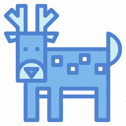Deer, horn, life, mammal, wild icon - Download on Iconfinder
