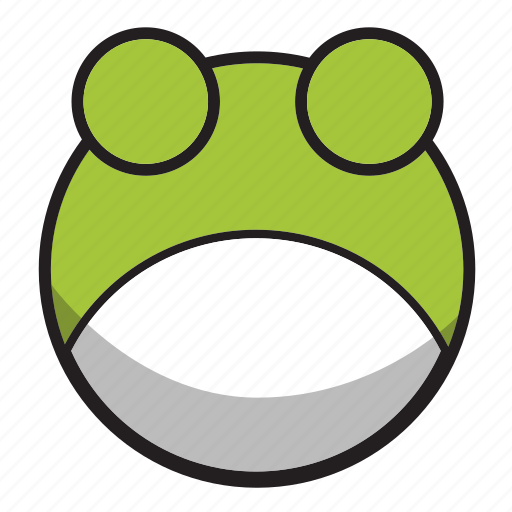 Animal, cute, frog, green, sphere icon - Download on Iconfinder