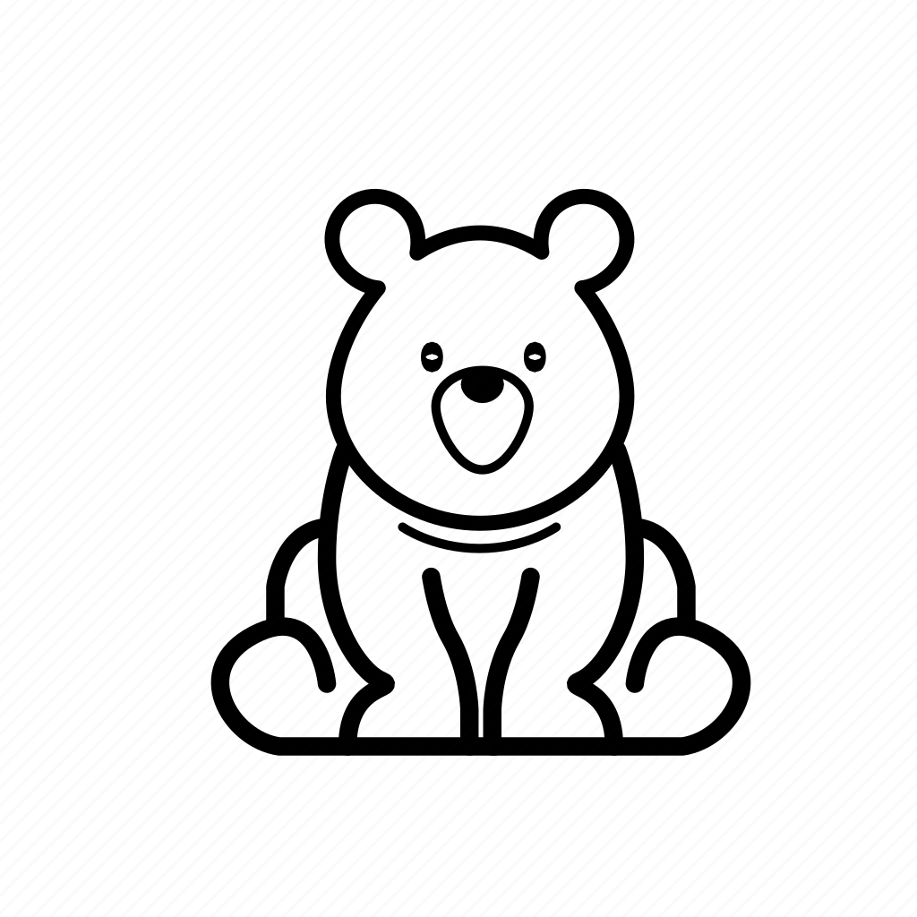 Медведь иконка. Значок Медвежонок. Мишка пиктограмма. Медведь для плоттера.