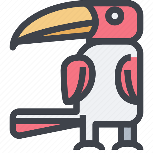 Animal, avatar, character, hornbill, wild icon - Download on Iconfinder